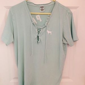 aqua PINK t-shirt
